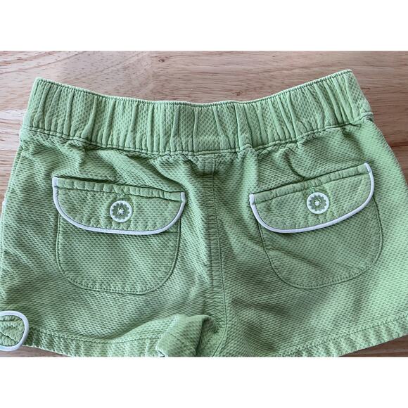 Gymboree 2010 green seersucker shorts tagged 4T - Picture 4 of 6